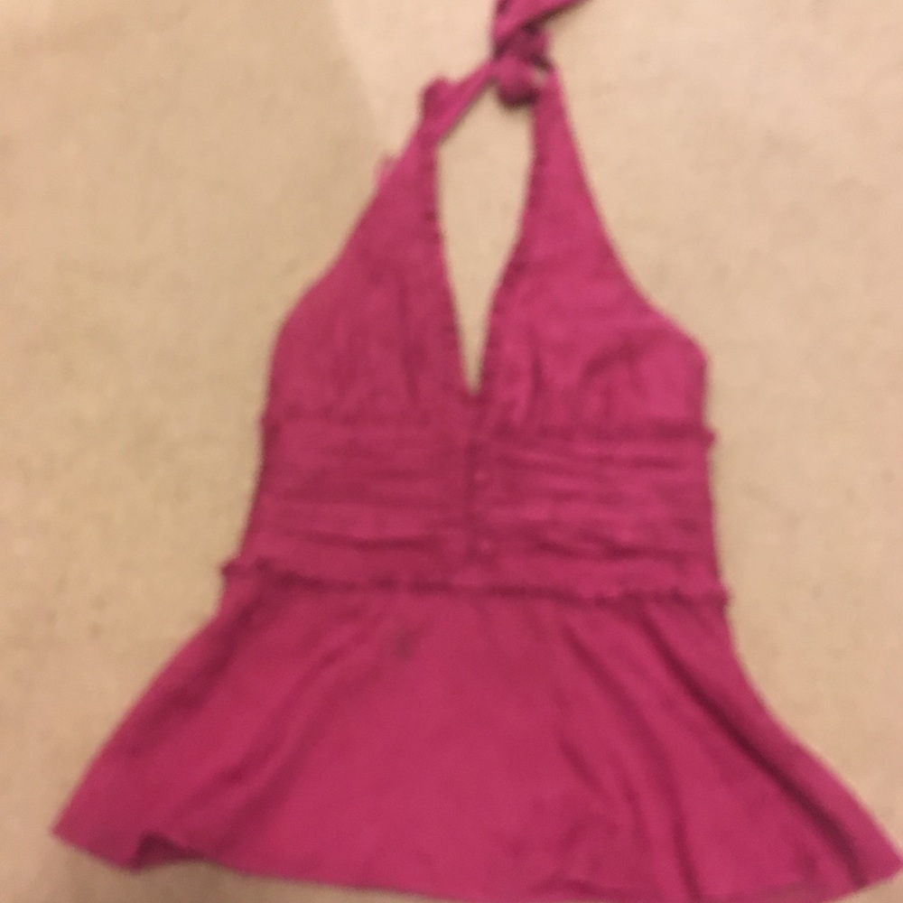 NWT Arden B pink halter top